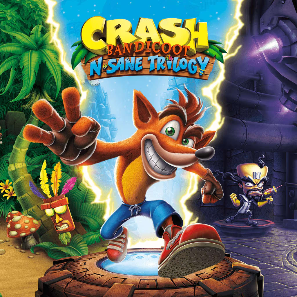 Crash Bandicoot N. Sane Trilogy  (للبيسي)